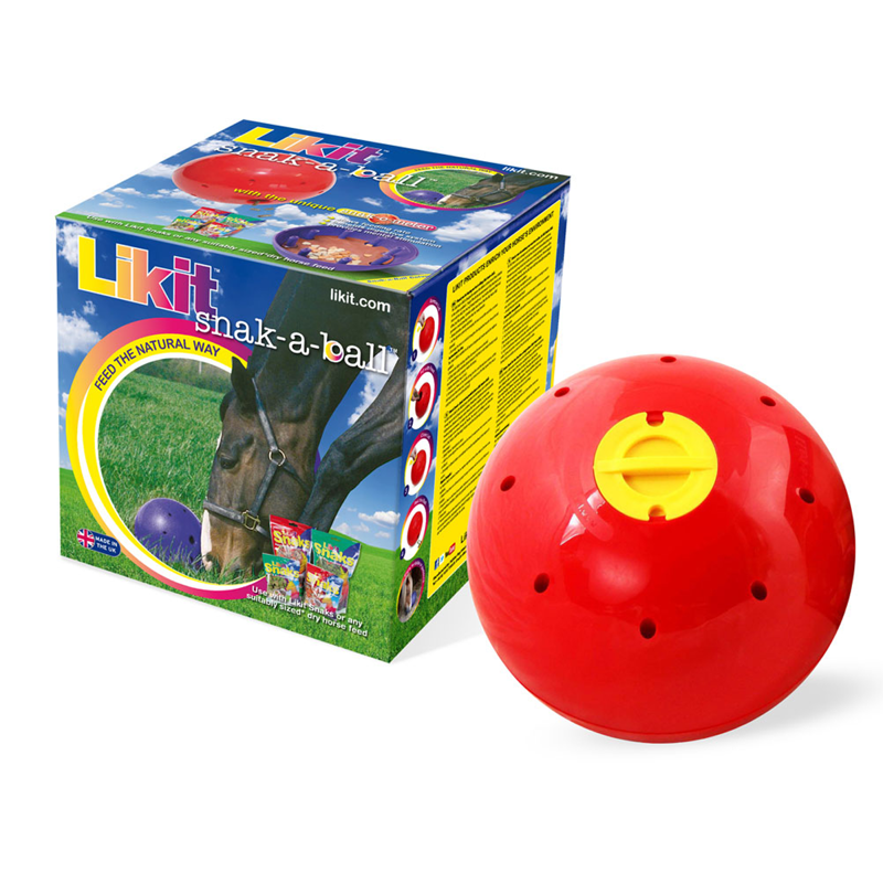 Likit Snak-a-Ball - Red-1