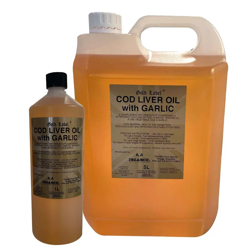 Gold Label Cod Liver Oil With Garlic
