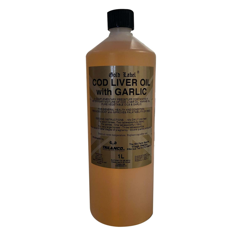 Gold Label Cod Liver Oil With Garlic-1