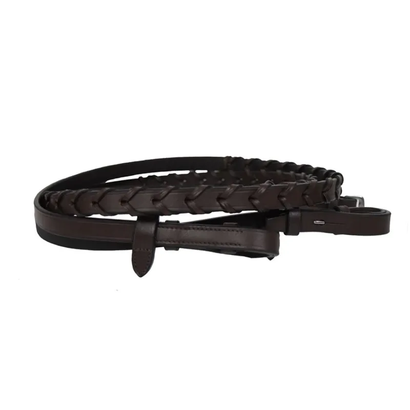 JHL Braided Reins - Black