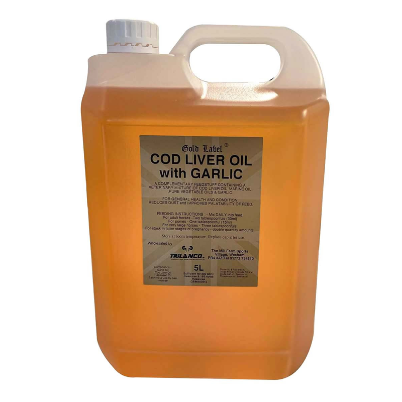 Gold Label Cod Liver Oil With Garlic-2