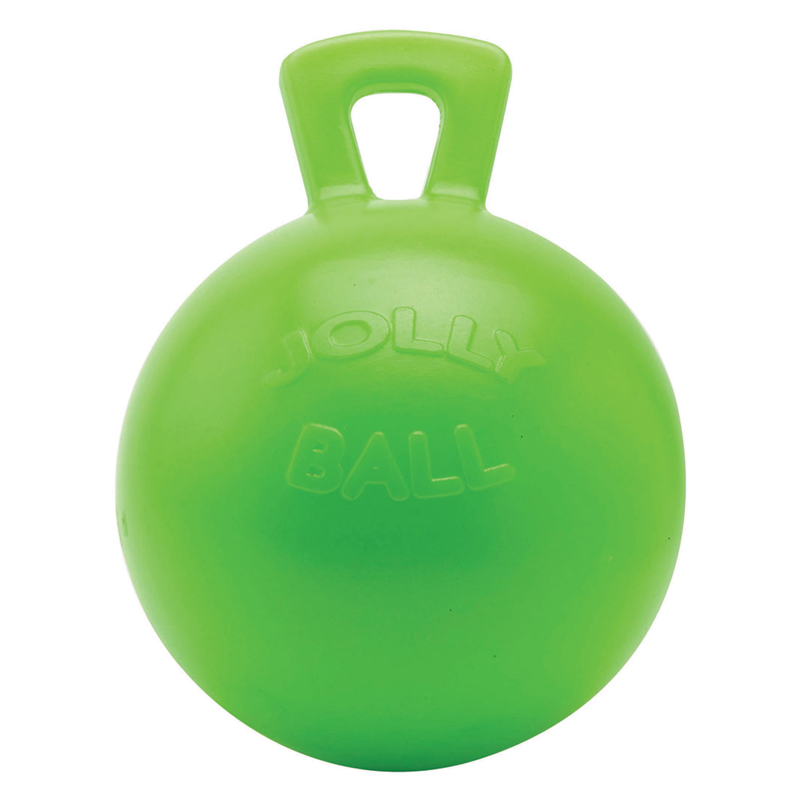 Horsemen's Pride Tug-n-Toss Ball 10 - Apple Scented Green
