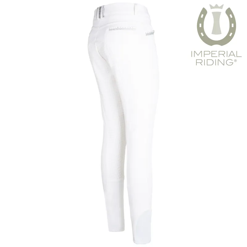 Imperial Riding El Capone SFS Breeches - White-1