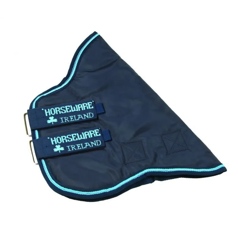Horseware Amigo Bravo 12 Lightweight Turnout Hood - 0g - Navy/Navy/Electric Blue