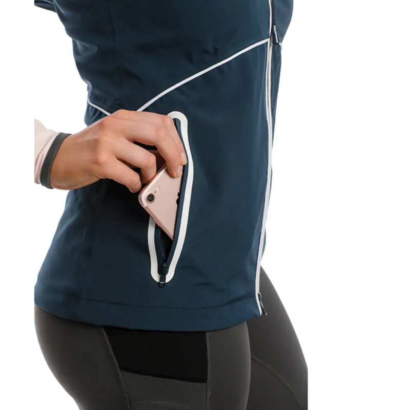 Horseware Eliza Waterproof Softshell Gilet - Navy-2