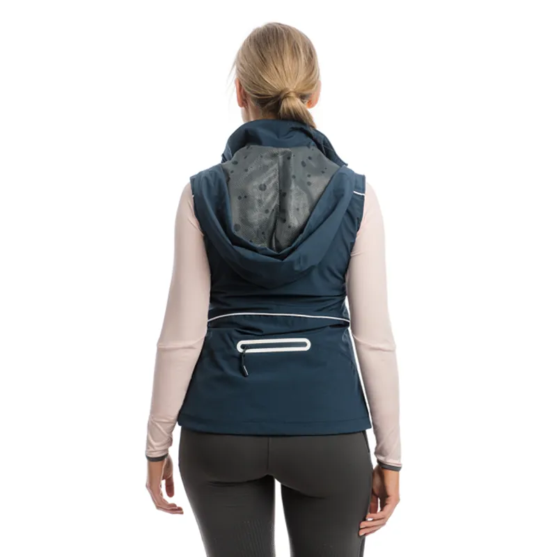 Horseware Eliza Waterproof Softshell Gilet - Navy-1