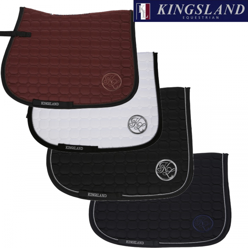 Kingsland Emma Saddle Pad - Navy-2
