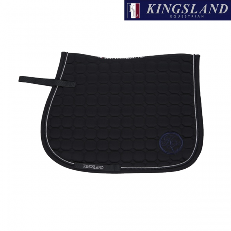 Kingsland Emma Saddle Pad - Navy-1