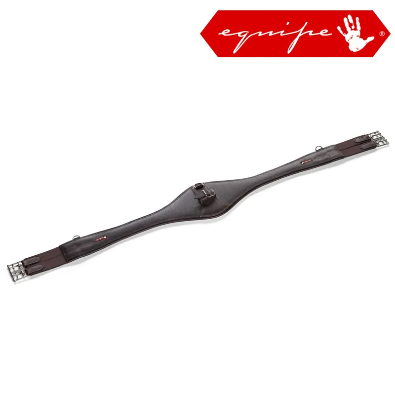 Equipe Candy Leather Girth - Black