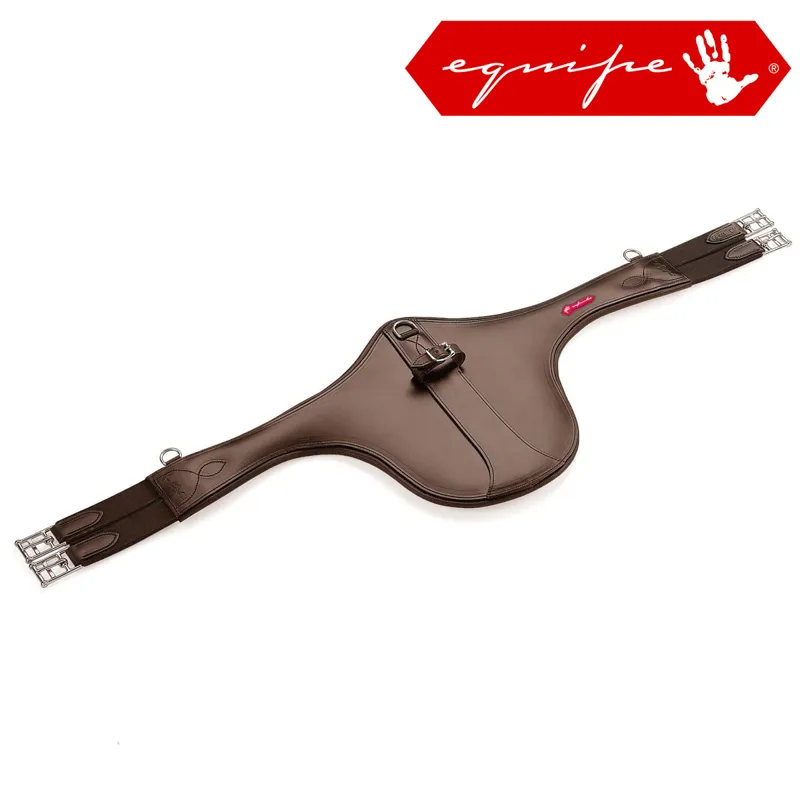 Equipe Easy Stud Girth - Brown