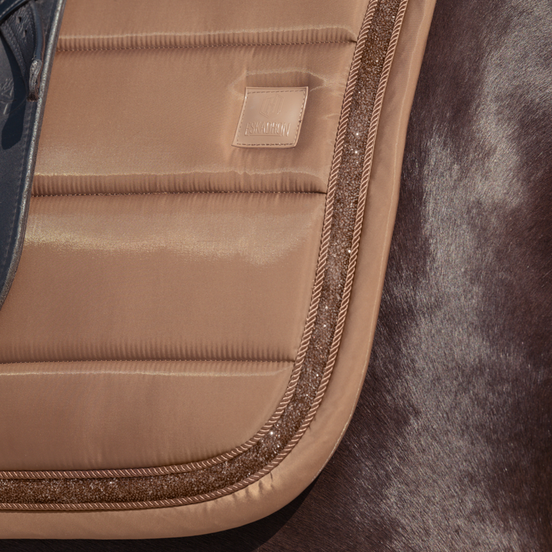 Eskadron High Gloss Jewel Saddlecloth Heritage AW24 - Almond-2