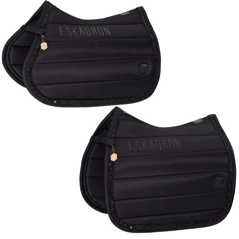 Eskadron High Gloss Jewel Saddlecloth Heritage AW24 - Black