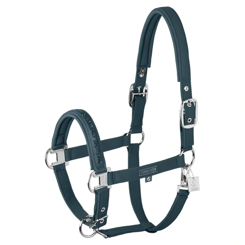 Eskadron Softshell Jewel Double Pin Headcollar Classic Sports SS26 - Ocean