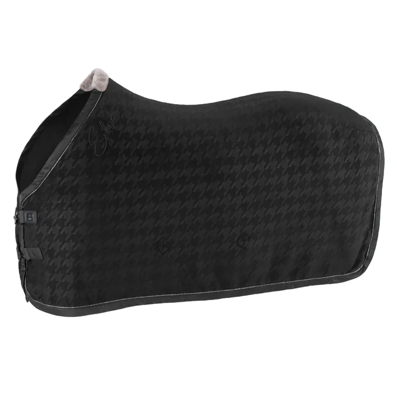 Eskadron Fleece Stamp Sweat Rug Essence - Black