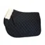 Mark Todd Deluxe Fleece Lined Saddle Pad - Black/Natural - Full 