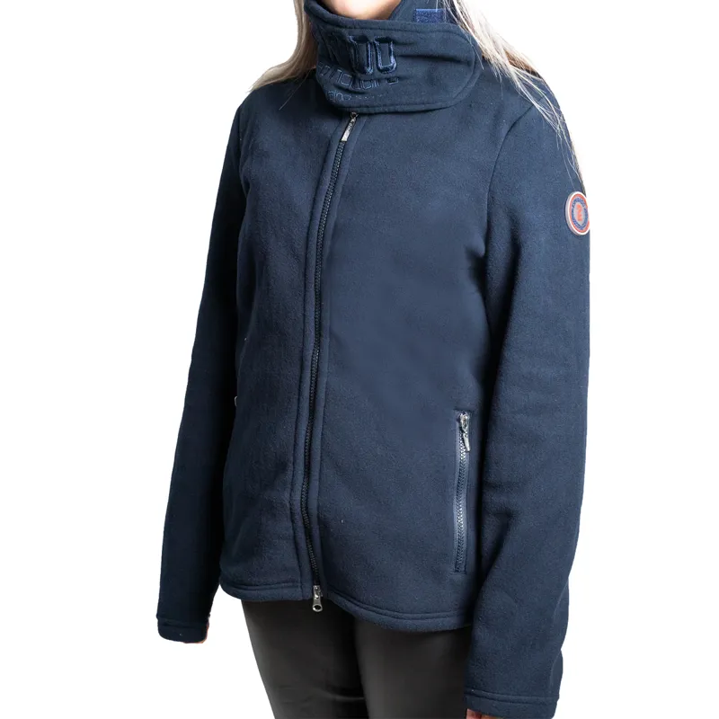 Esperado France Ladies Fleece Jacket - Navy