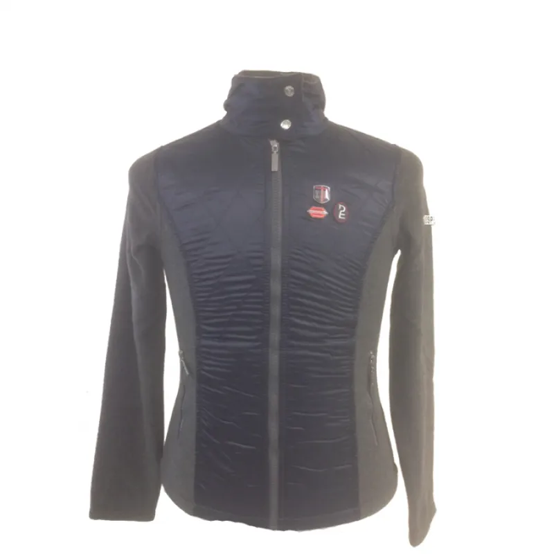 Esperado Kitzbuehl Ladies Fleece Jacket - Navy/Anthracite
