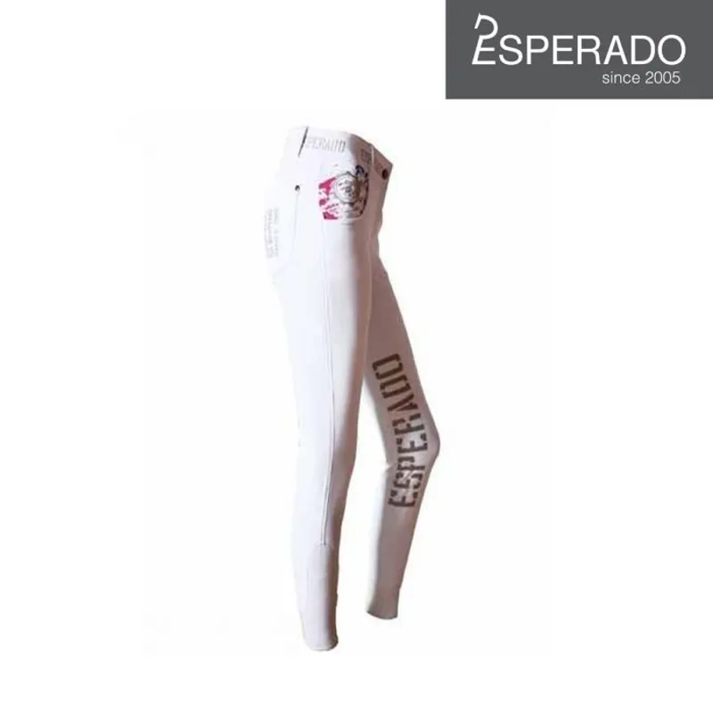 Esperado New York Ladies Breeches - White