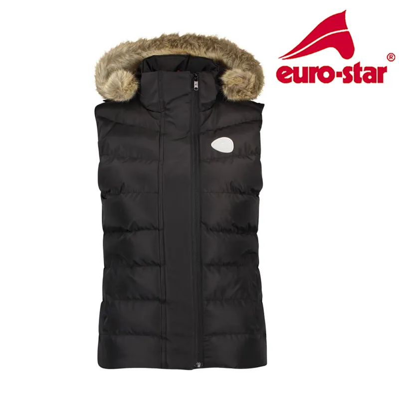 Euro-Star Fassah Fur Body Warmer - Meteorite