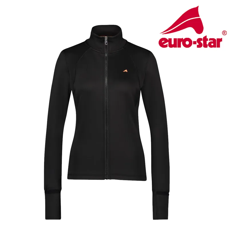 Euro-Star Merla LS Full Zip Shirt - Meteorite
