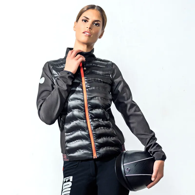 Euro-Star Ladies Evi Puff Softshell Jacket - Meteorite