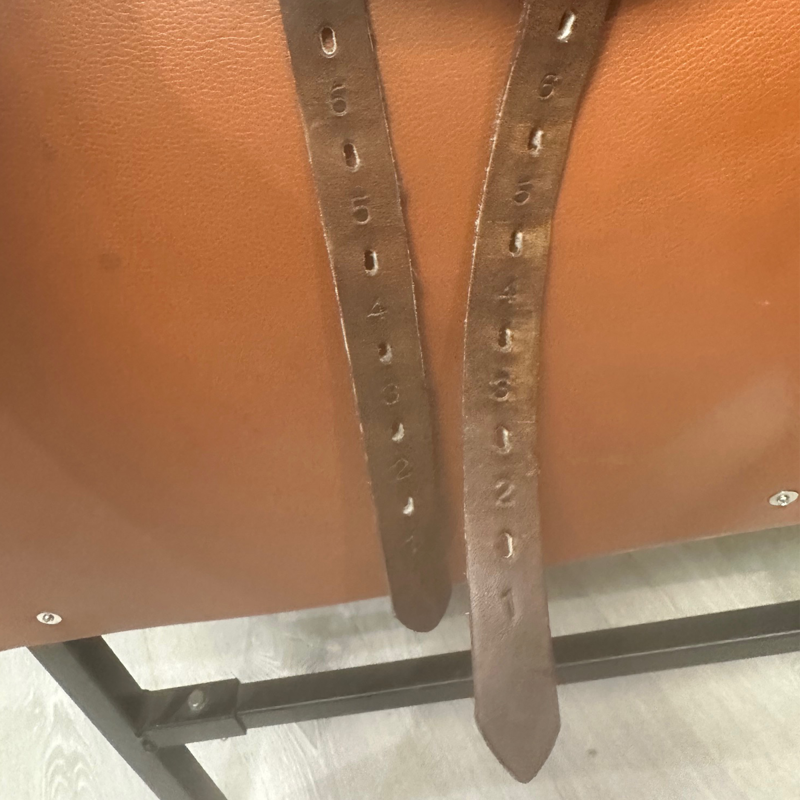 EX-DEMO Prestige X-Helen K Dressage Saddle - Tobacco - 18 inch 33-4