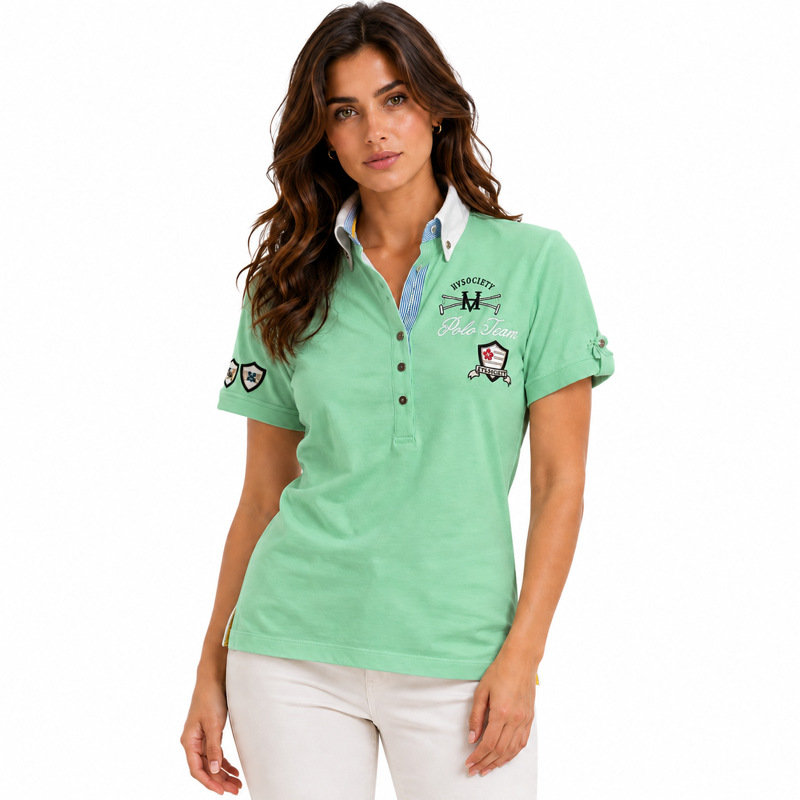 HV Polo Maiden Polo Shirt - Pistachioe