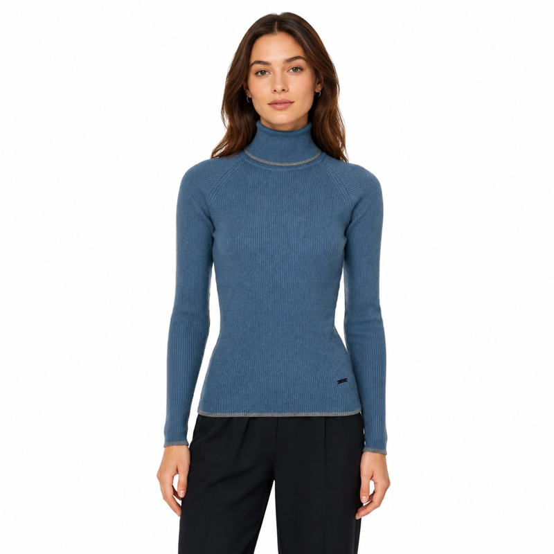Horseware AA Platinum Ladies Polo Neck - Aviation Blue