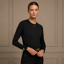 Holland Cooper Chiltern Crew Neck Top - Black