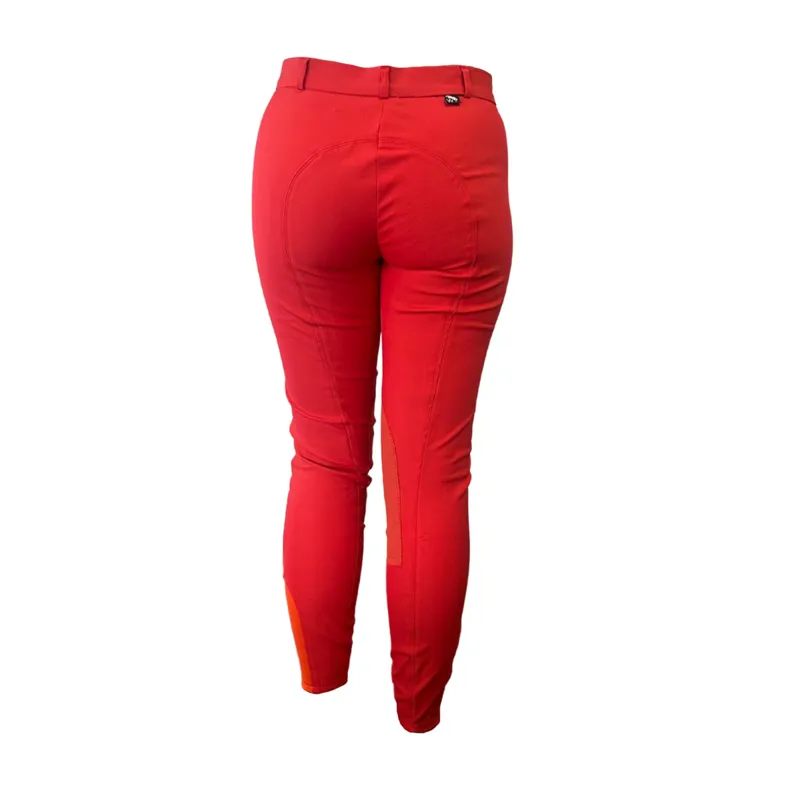 John Whitaker Liza Woven Breeches - Red-1