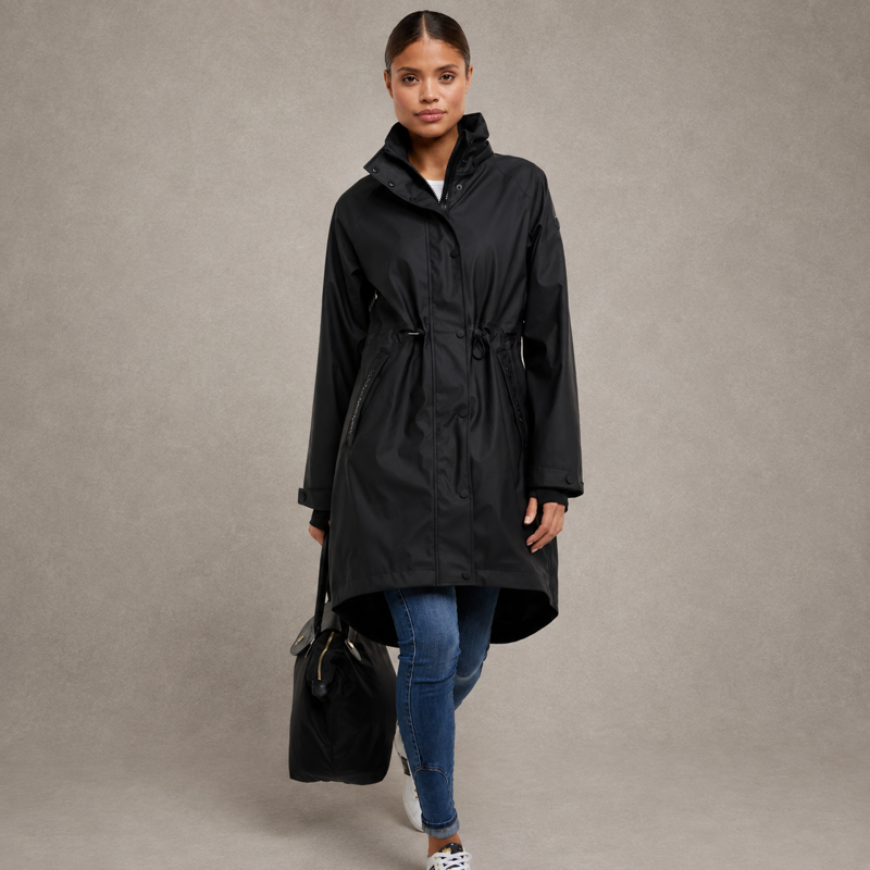 Holland Cooper Chartwell Rain Parka - Black