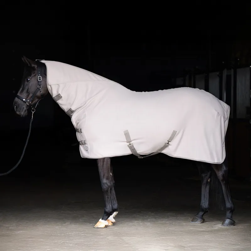 Imperial Riding Fundamental Fleece Rug with Neck - Taupe