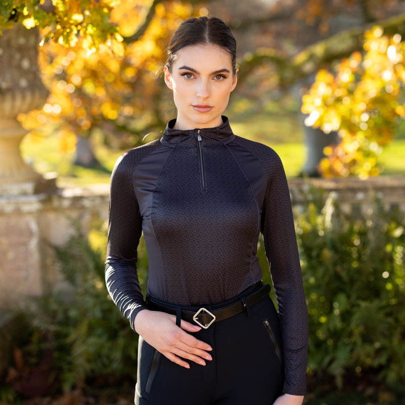 LeMieux Ladies Faith Base Layer - Cinder-8