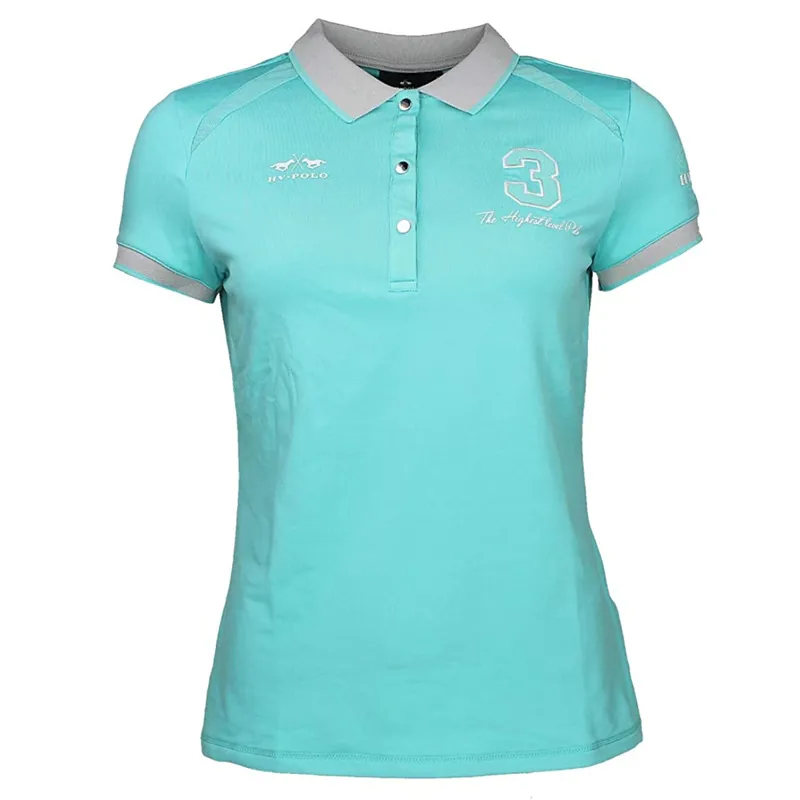 HV Polo Favouritas Tech Short Sleeved Polo Shirt - Turquoise