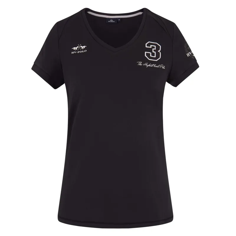 HV Polo Favouritas Tech Short Sleeve T-Shirt - Black