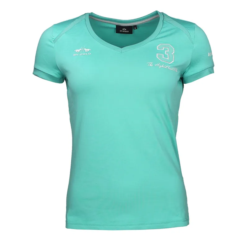 HV Polo Favouritas Tech Short Sleeve T-Shirt - Blue Turquoise