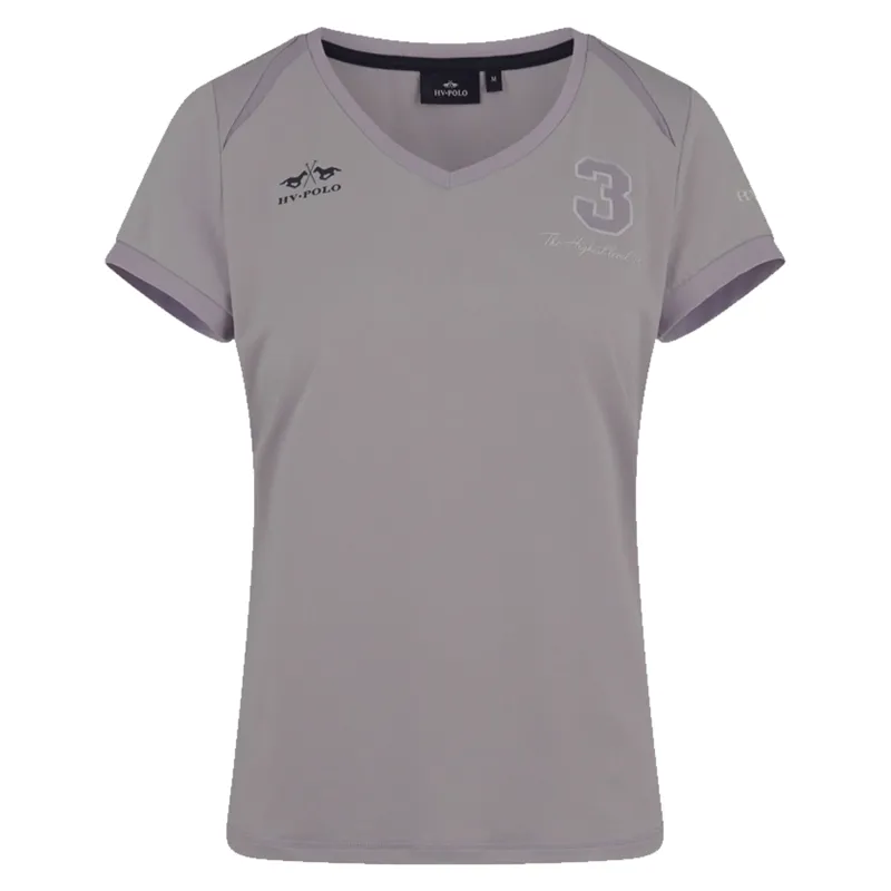 HV Polo Favouritas Tech Short Sleeve T-Shirt - Grey Melange