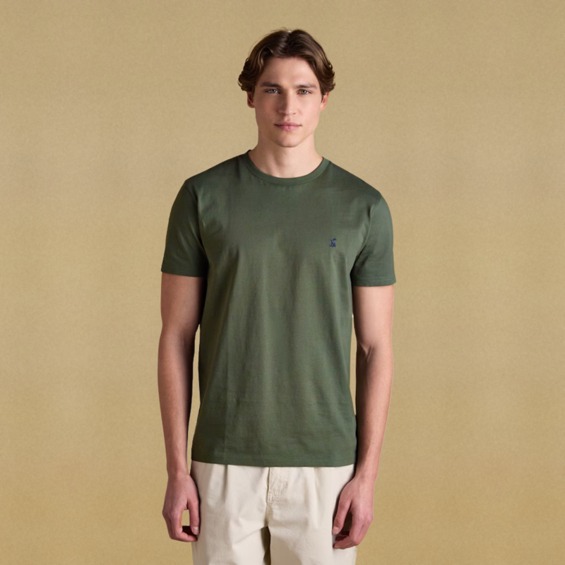 Joules Men's Everyday Classic Fit T-Shirt - Khaki Green
