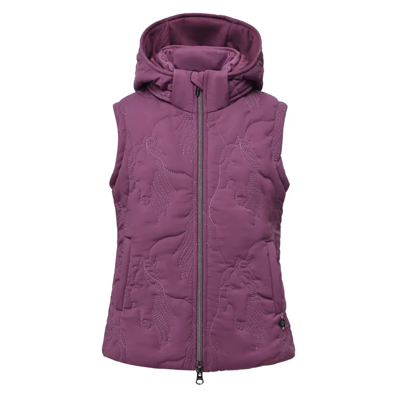 Imperial Riding Kids Lexy Bodywarmer - Dark Mauve