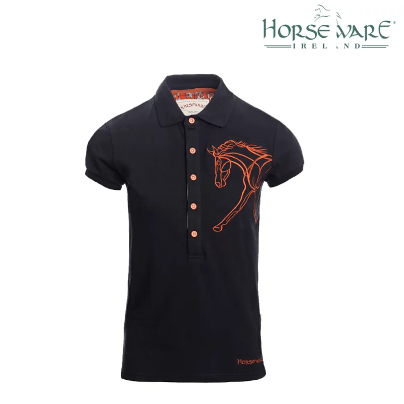 Horseware Flamboro Polo Shirt - Navy