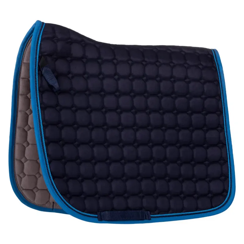 QHP Florence Dressage Saddlepad - Navy - Full