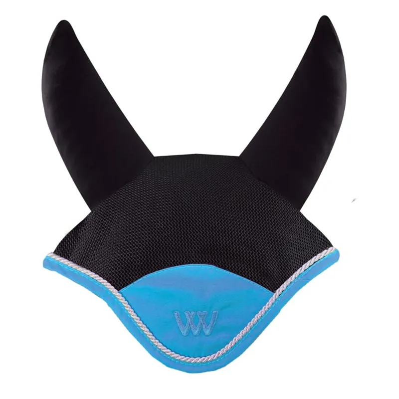 Woof Wear Ergonomic Fly Veil  - Turquoise 