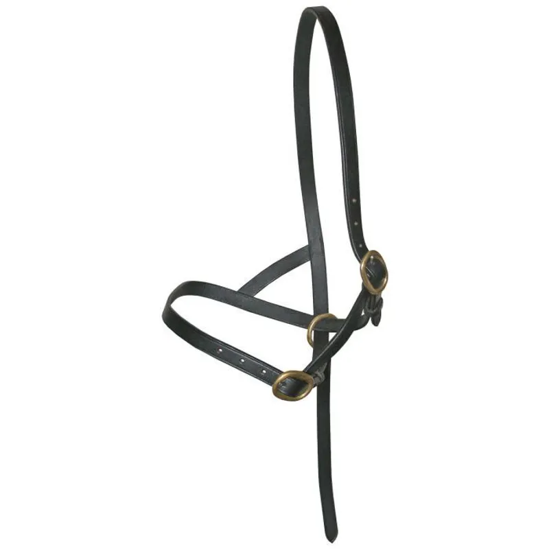 JHL Leather Foal Slip - Black