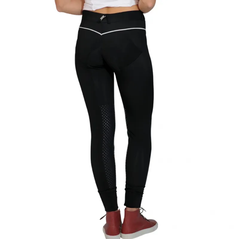 For Horses Azumi Riding Leggings - Black-2