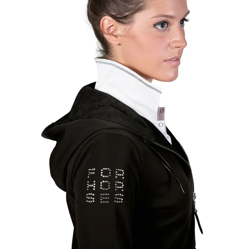 For Horses Maggy Ladies Hoodie - Black-1
