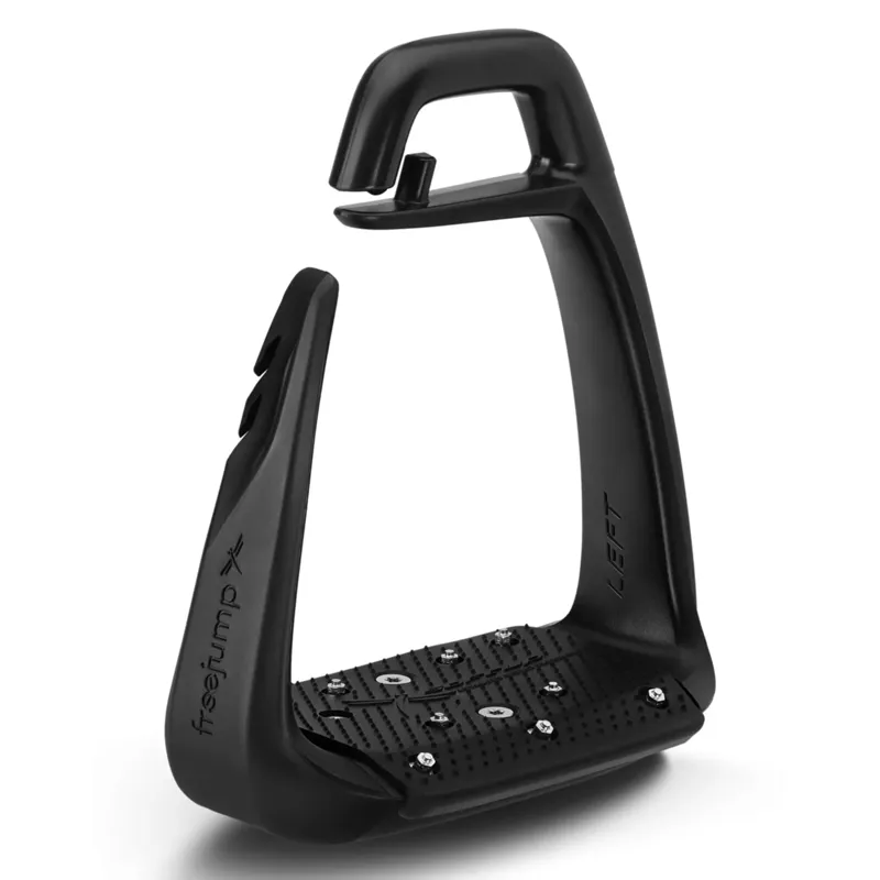 Freejump Soft'Up Classic+ Stirrups - One Tone Black