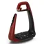 Freejump Soft'Up Classic+ Stirrups - Pearl Red/Black