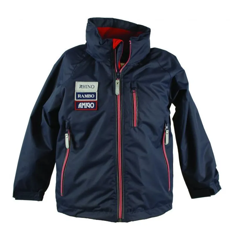 Horseware Kids Custom Corrib 0g - Navy/Orange