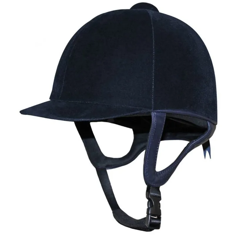 Gatehouse Jeunesse Riding Hat with Colour Coded Harness - Navy