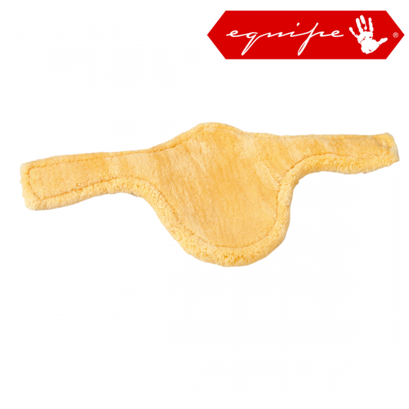 Equipe Stud Girth With Optional Lambskin Or Hide Liner - Brown-2